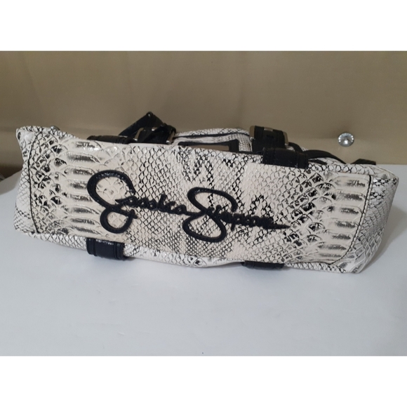 Black white handbag Jessica Simpson - Picture 4 of 7
